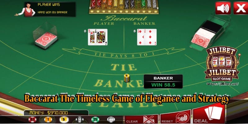 Baccarat: The Timeless Game of Elegance and Strategy