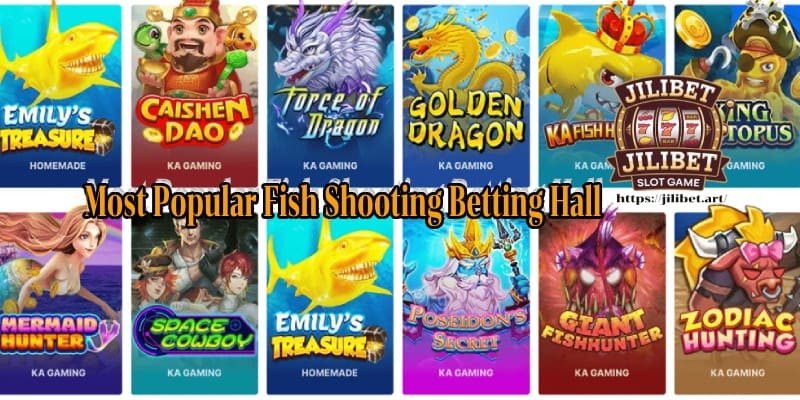 Most Popular Fish Shooting Betting Hall