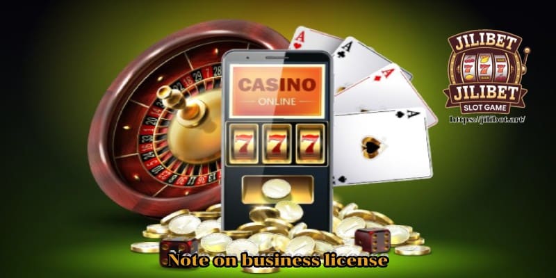 Note on business license - reputable bookmaker