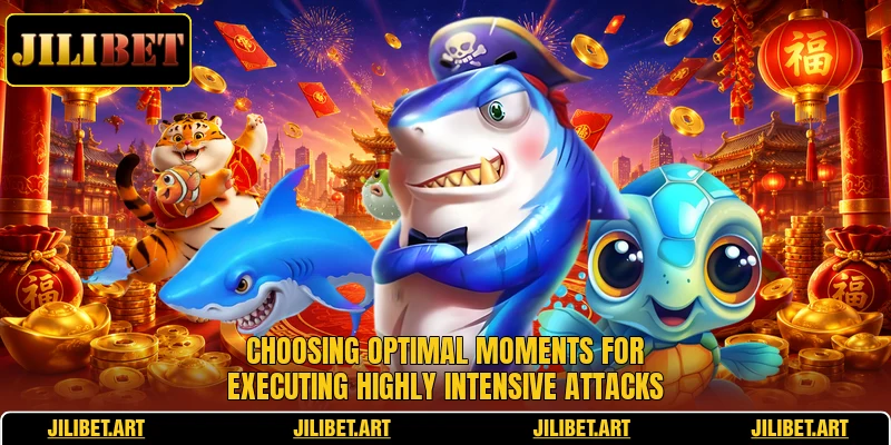 Choosing optimal moments for executing highly intensive attacks