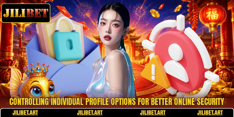 Controlling individual profile options for better online security