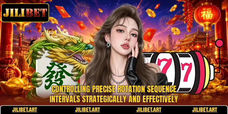 Controlling precise rotation sequence intervals strategically and effectively