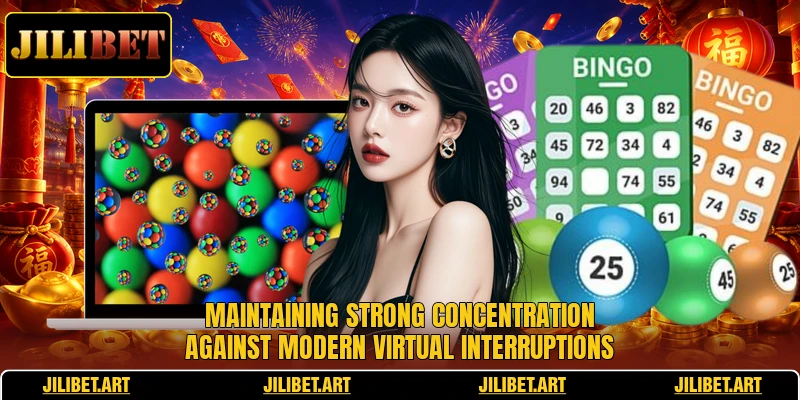 Maintaining strong concentration against modern virtual interruptions