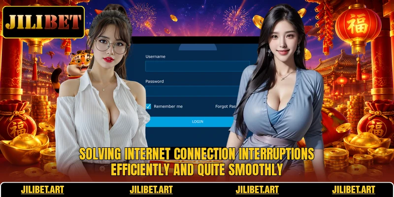 Solving internet connection interruptions efficiently and quite smoothly