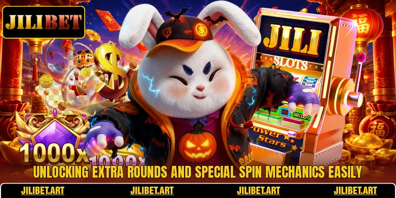 Unlocking extra rounds and special spin mechanics easily